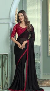 How to Style a Black Saree with Pink Blouse: Complete Guide for Every Occasion