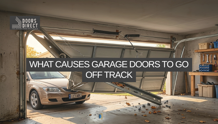 What Causes Garage Doors to Go Off Track